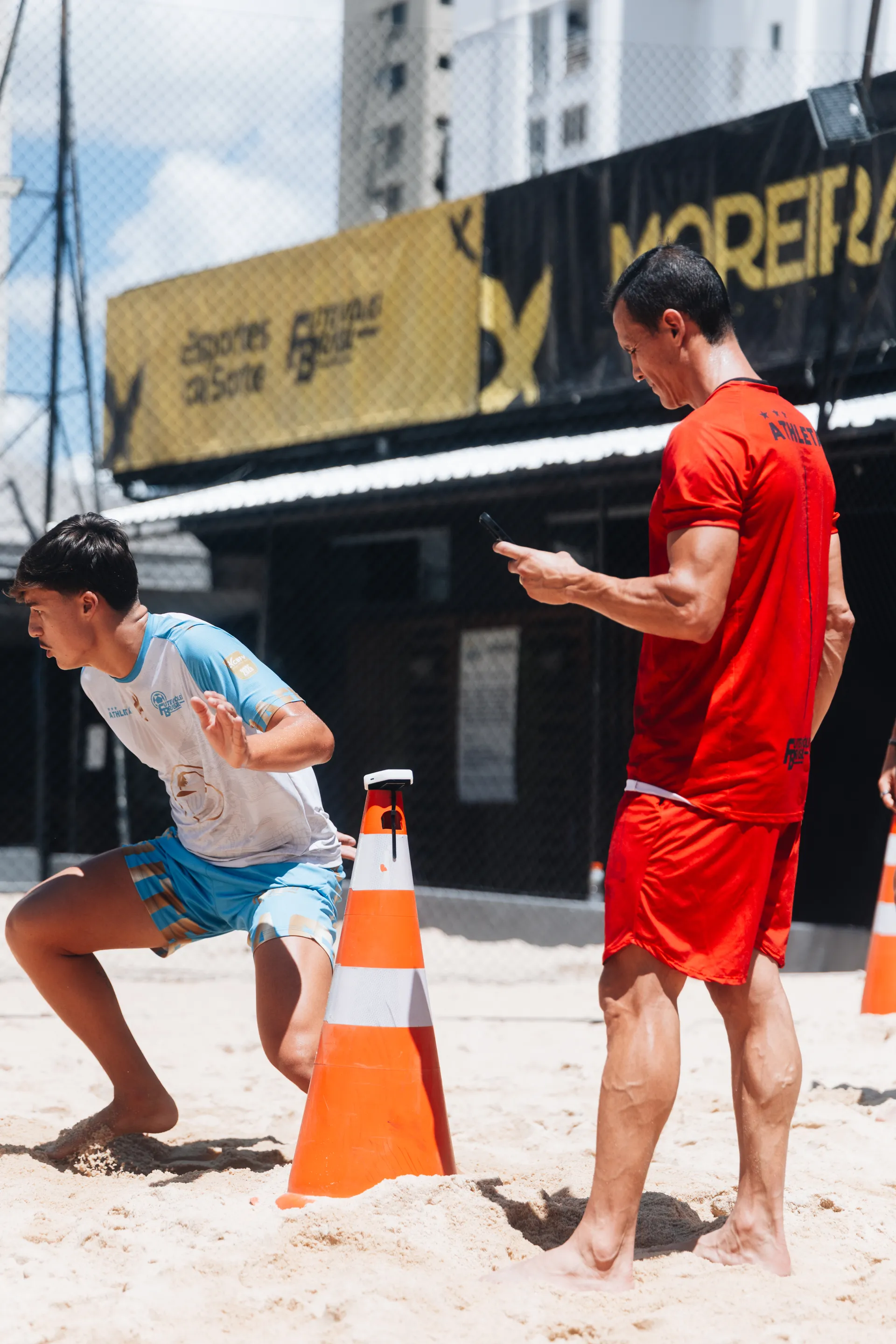 Treino na areia 2